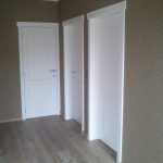 masieve verfdeur in tulipwood