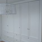 kleerkast wit gelakt